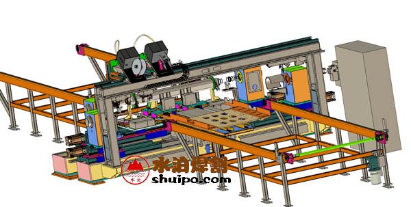 制動(dòng)底板自動(dòng)焊接機副本